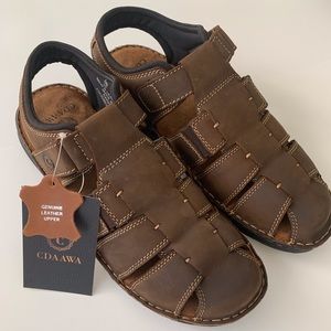 Men’s sandal Fisherman style Genuine leather